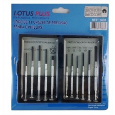 JOGO CHAVES DE PRECISÃO C/11 PEÇAS LOTUS